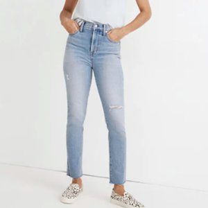 Madewell The Perfect Vintage Jean in Coffey Blue Wash: Worn-In Edition sz 28
